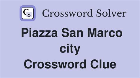 piazza crossword clue|quadrangle piazza 9 letters.